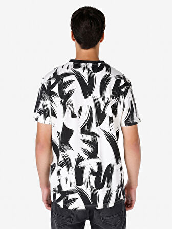 Beyaz Erkek Tshirt K.kol