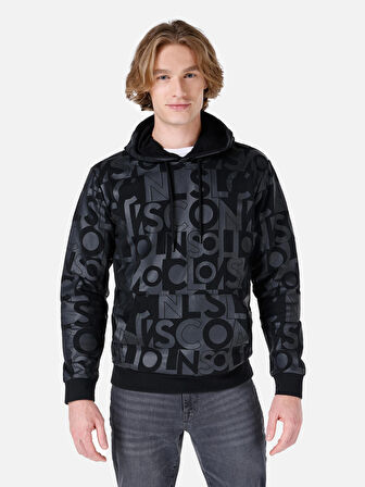 Siyah Erkek Sweatshirt