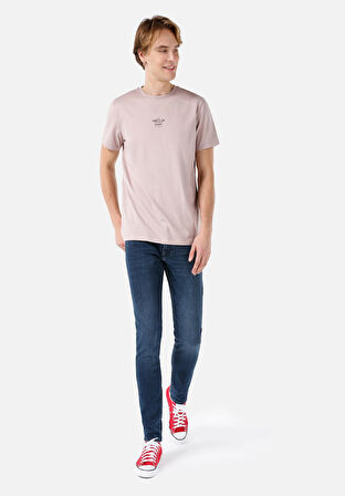 041 Danny Dar Kesim Düşük Bel Düz Paça Mavi Erkek Pantolon Cl1067190
