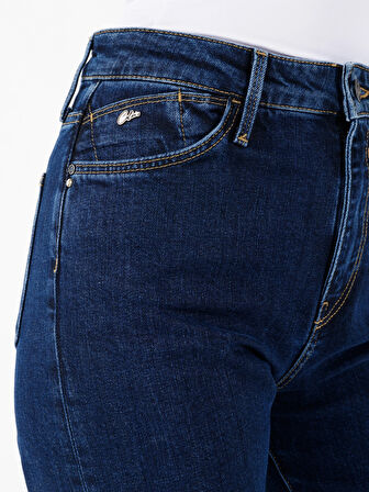 791 Monica Normal Kesim Orta Bel Boru Paça Kadın Pantolon Cl1067204