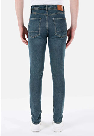 Straight Fit   Erkek Siyah Jean Pantolon