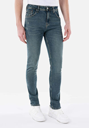 Straight Fit   Erkek Siyah Jean Pantolon