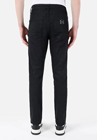044 Karl Normal Kesim Düşük Bel Düz Paça Lacivert Erkek Pantolon Cl1067237