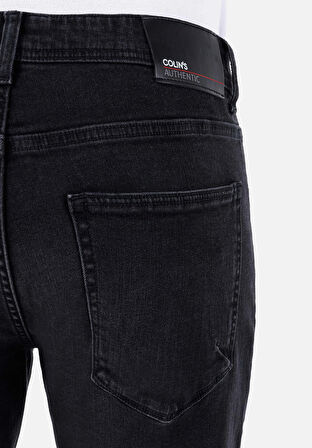 Straight Fit Düşük Bel Düz Paça Erkek Denim Jean Pantolon
