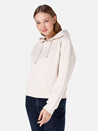 Bej Kadın Sweatshirt