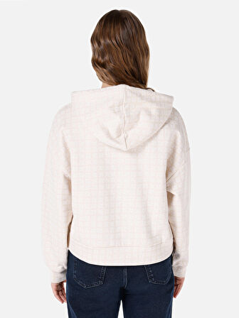 Bej Kadın Sweatshirt