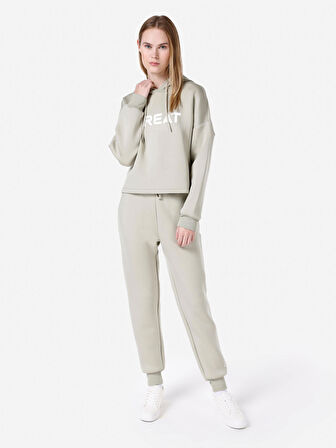 Yeşil Kadın Sweatshirt
