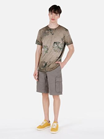 Gri Erkek Tshirt K.kol