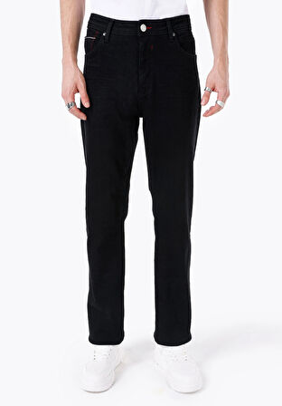 Slim Fit Düşük Bel Düz Paça Denım Erkek Pantolon Cl1067837