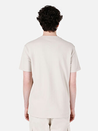 Bej Erkek Tshirt K.kol