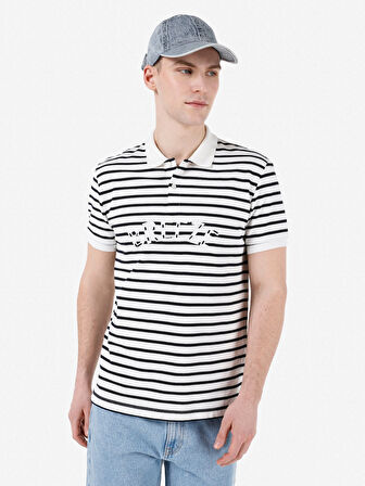 Beyaz Erkek Polo K.kol