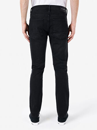044 Karl Normal Kesim Düşük Bel Düz Paça Mavi Erkek Pantolon Cl1068661