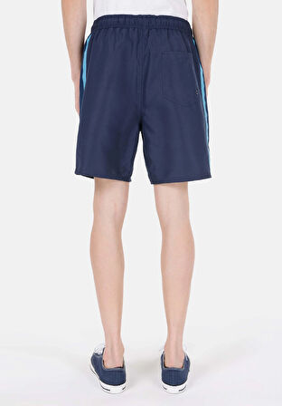Slim Fit  Erkek Lacivert Deniz Şortu