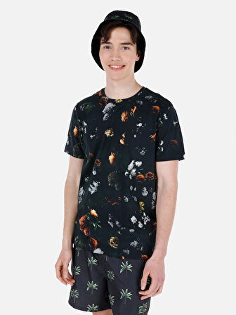 Siyah Erkek Tshirt K.kol