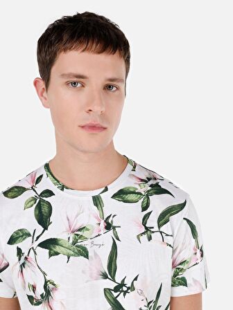 Pembe Erkek Tshirt K.kol