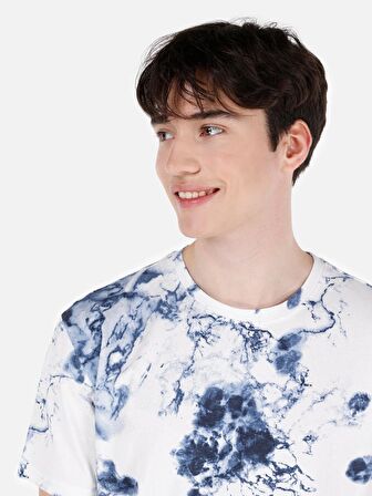 Beyaz Erkek Tshirt K.kol