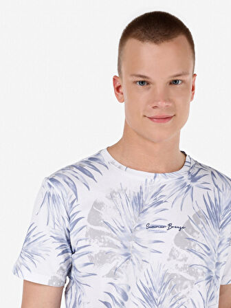 Mavi Erkek Tshirt K.kol