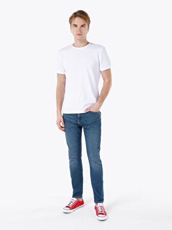 Beyaz Erkek Tshirt K.kol