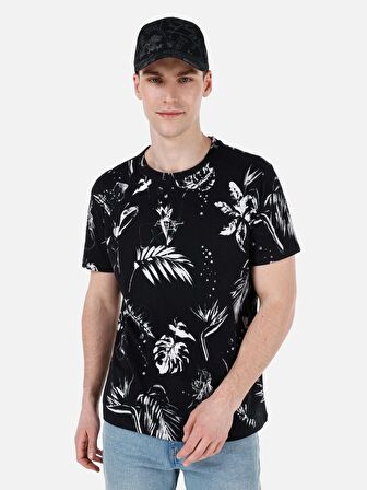 Siyah Erkek Tshirt K.kol