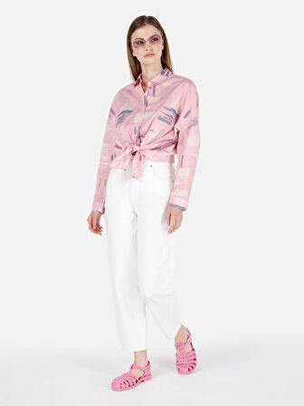 Beyaz Kadın Pantolon