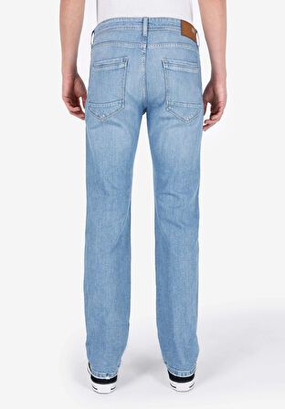 Regular Fit   Erkek İndigo Jean Pantolon