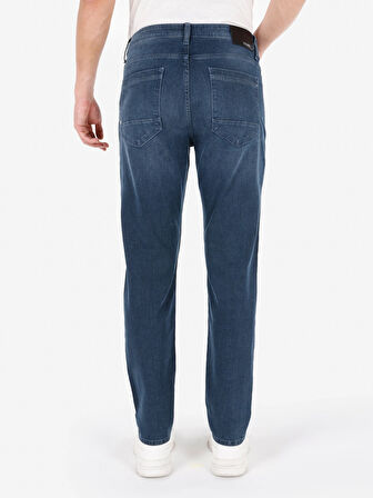 067 Jack Normal Kesim Orta Bel Dar Paça Koyu Mavi Erkek Jean Pantolon Cl1069500