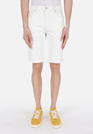 044 Karl Normal Kesim Düşük Bel Düz Paça Lacivert Erkek Şort