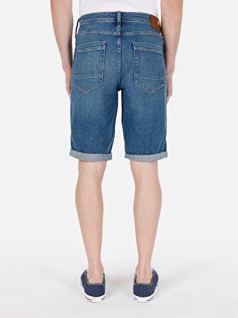 Koyu Mavi Erkek Şort