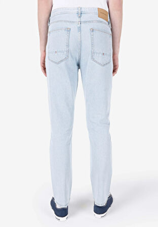Regular Fit   Erkek İndigo Jean Pantolon