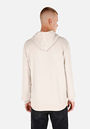 Regular Fit   Erkek Bej Sweatshirt