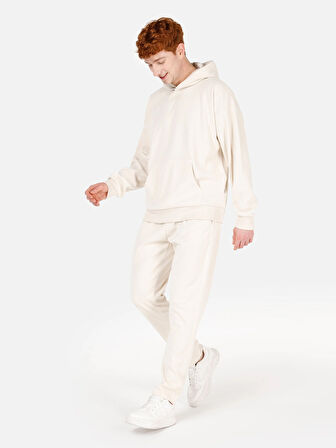 Ekru Erkek Sweatshirt