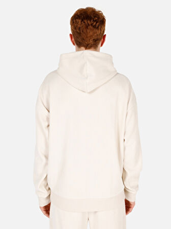 Ekru Erkek Sweatshirt