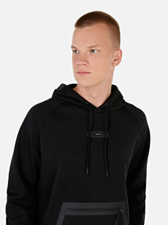 Siyah Erkek Sweatshirt
