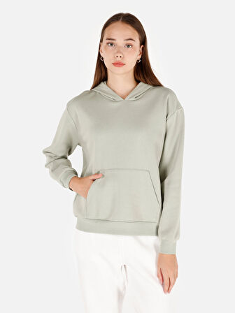 Yeşil Kadın Sweatshirt