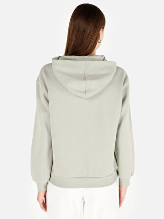 Yeşil Kadın Sweatshirt