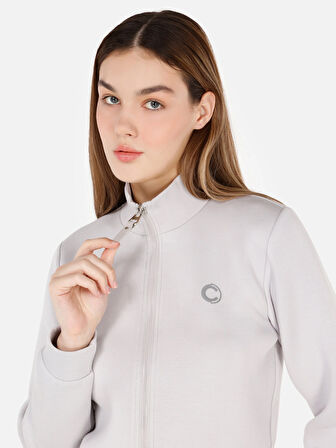 Gri Kadın Sweatshirt