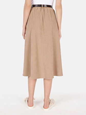 Bej Kadın Etek