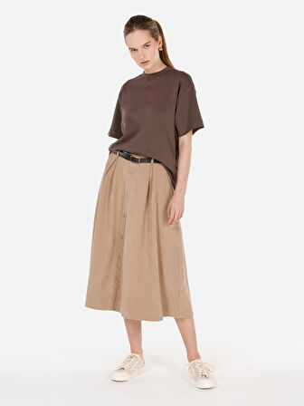 Bej Kadın Etek