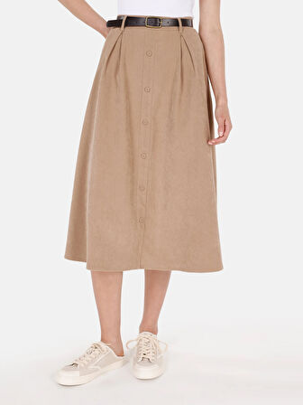 Bej Kadın Etek