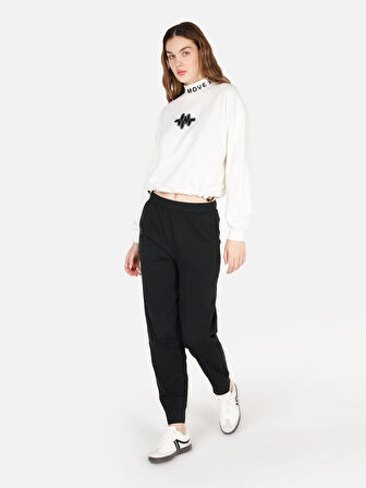 Beyaz Kadın Tshirt U.kol