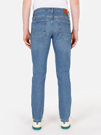 044 Karl Düz Fit Düşük Bel Düz Paça Jean Denım Erkek Pantolon
