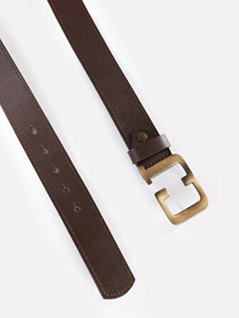 Kahverengi Erkek Kemer