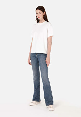 Regular Fit   Kadın Denim Jean Pantolon