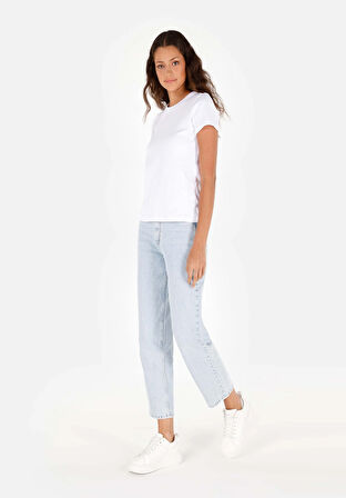 884 Lauren Straight Fit   Kadın Denim Jean Pantolon