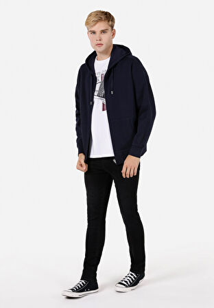 Lacivert Erkek Sweatshirt