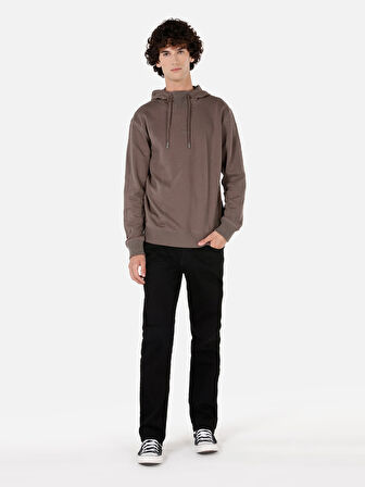 Kahverengi Erkek Sweatshirt