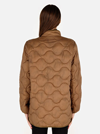 Kahverengi Kadın Mont