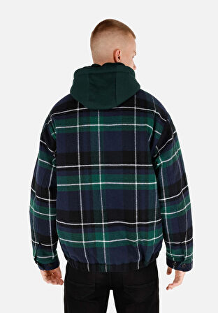 Slim Fit     Erkek Lacivert Mont
