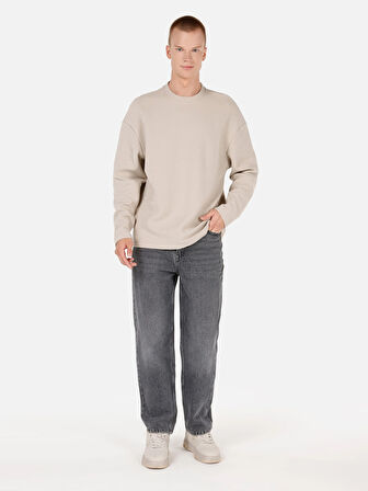 Bej Erkek Tshirt U.kol