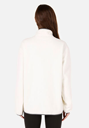 Ekru Kadın Sweatshirt